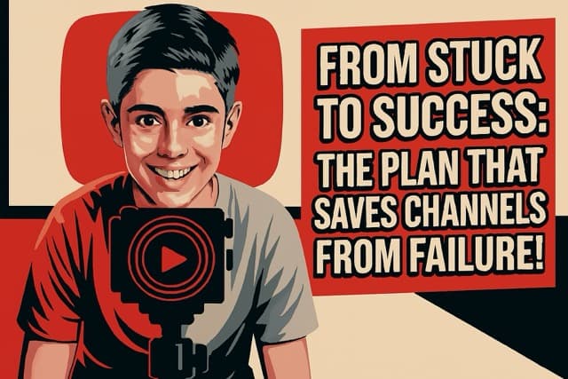 YouTube creator with consistent upload schedule achieving channel growth - PlanTube AI helps maintain YouTube consistency