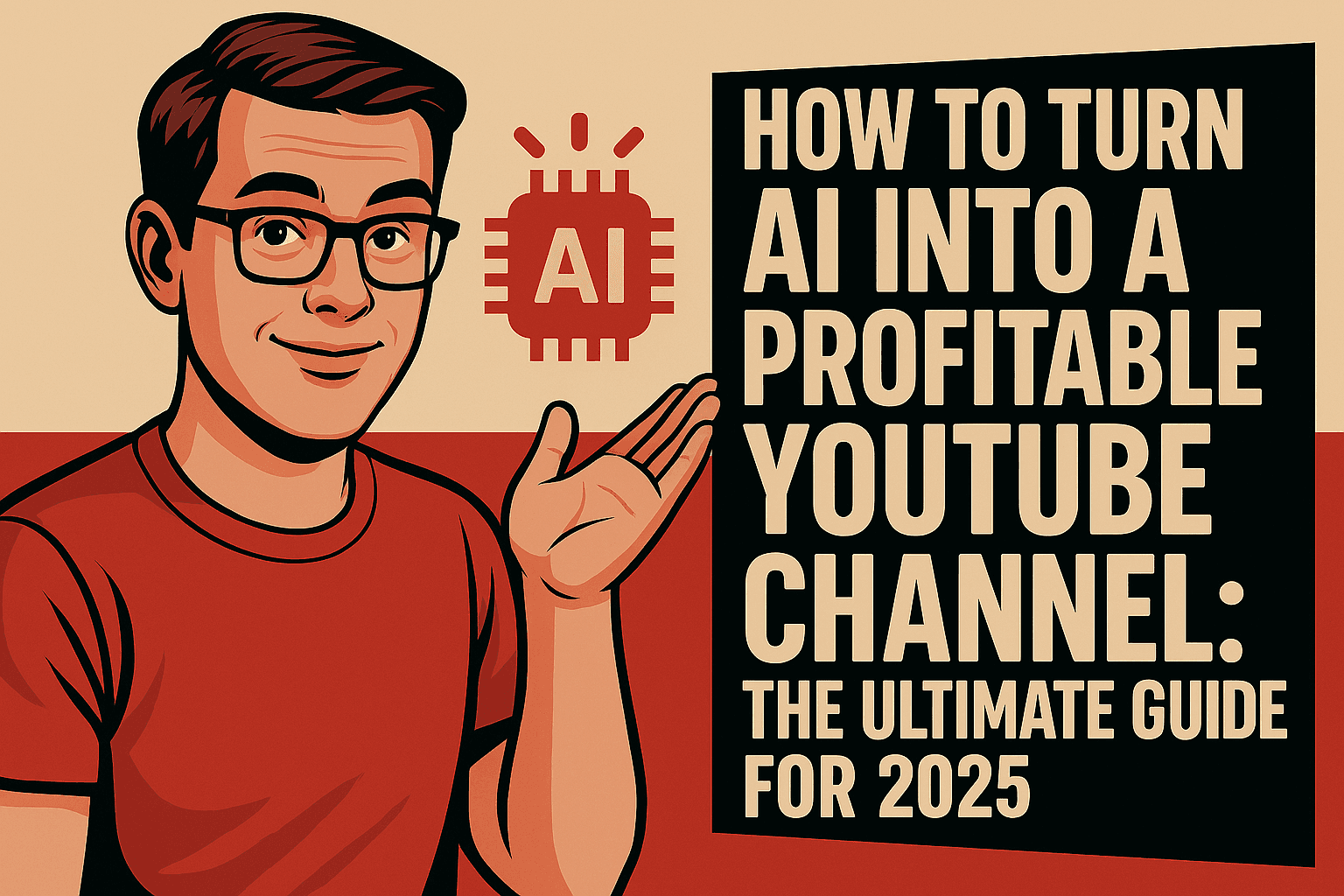 How to Turn AI into a Profitable YouTube Channel: The Ultimate Guide for 2025
