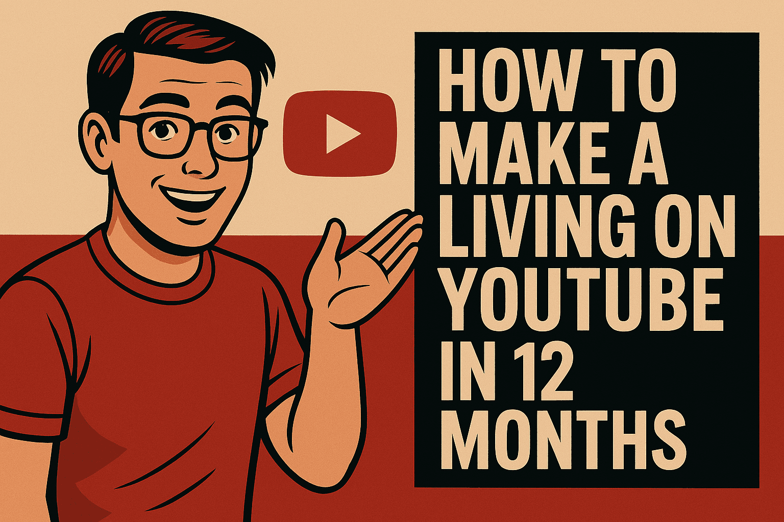 How to Make a Living on YouTube in 12 Months: The Ultimate Growth Strategy